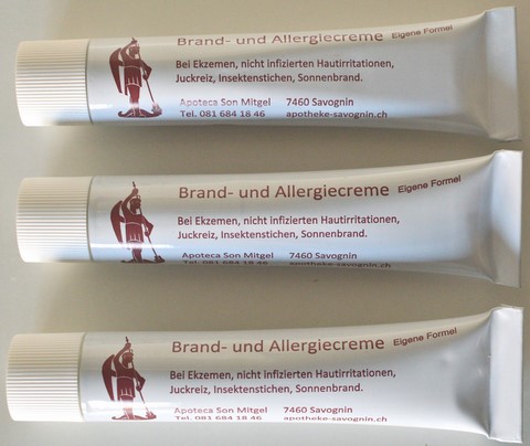 Brand- und Allergiesalbe